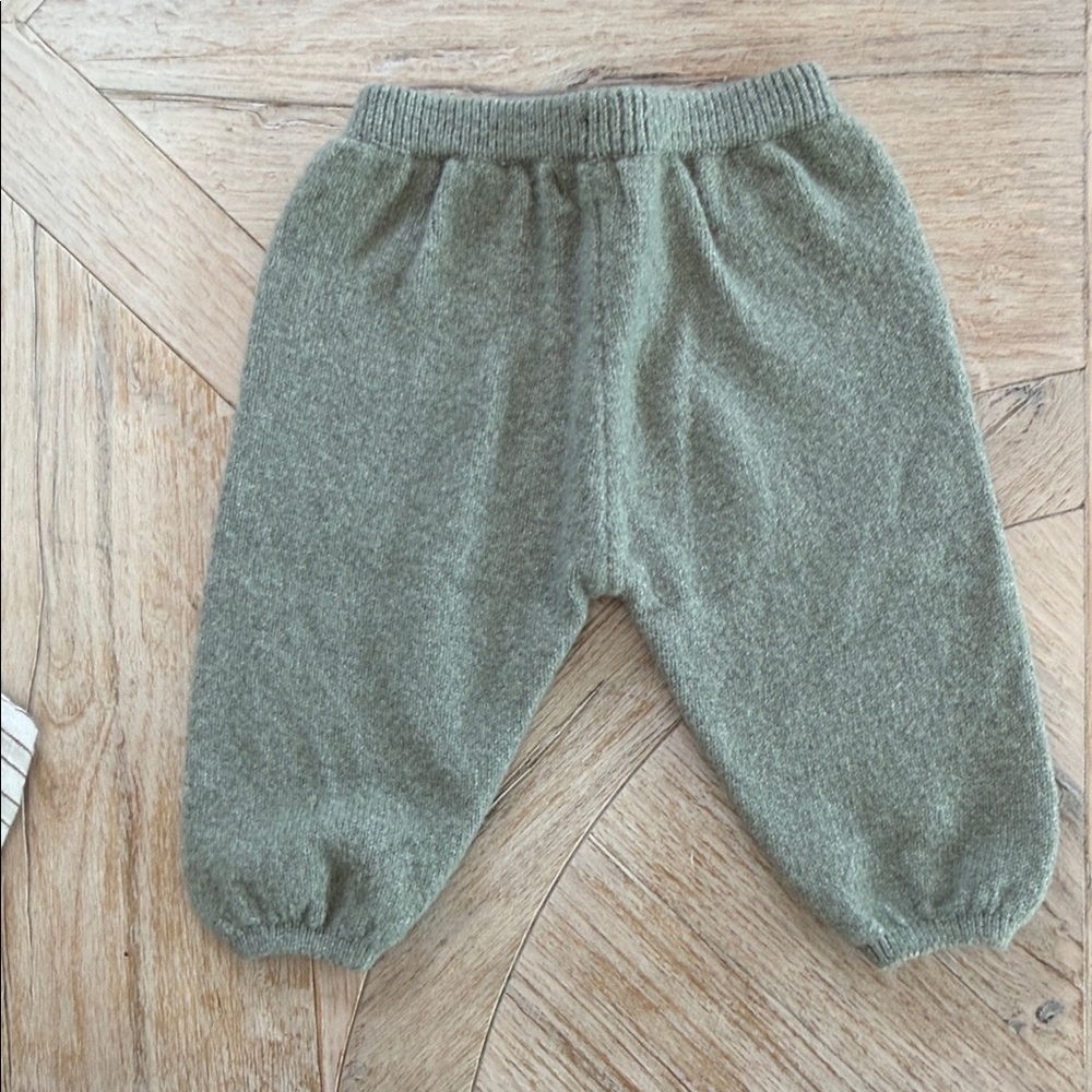 Rylee + Cru Mixed Baby/Toddler Pants Set - Sage, Cream, Rust - Picture 8 of 15